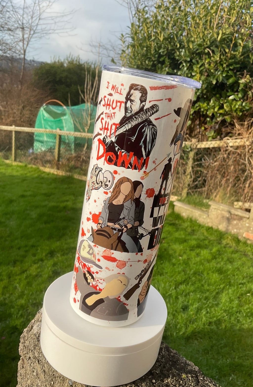 The Walking Dead Inspired Tumbler