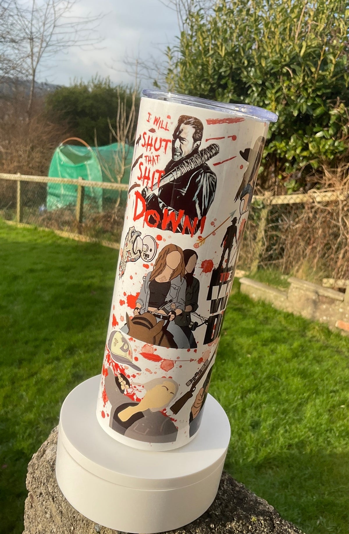 The Walking Dead Inspired Tumbler