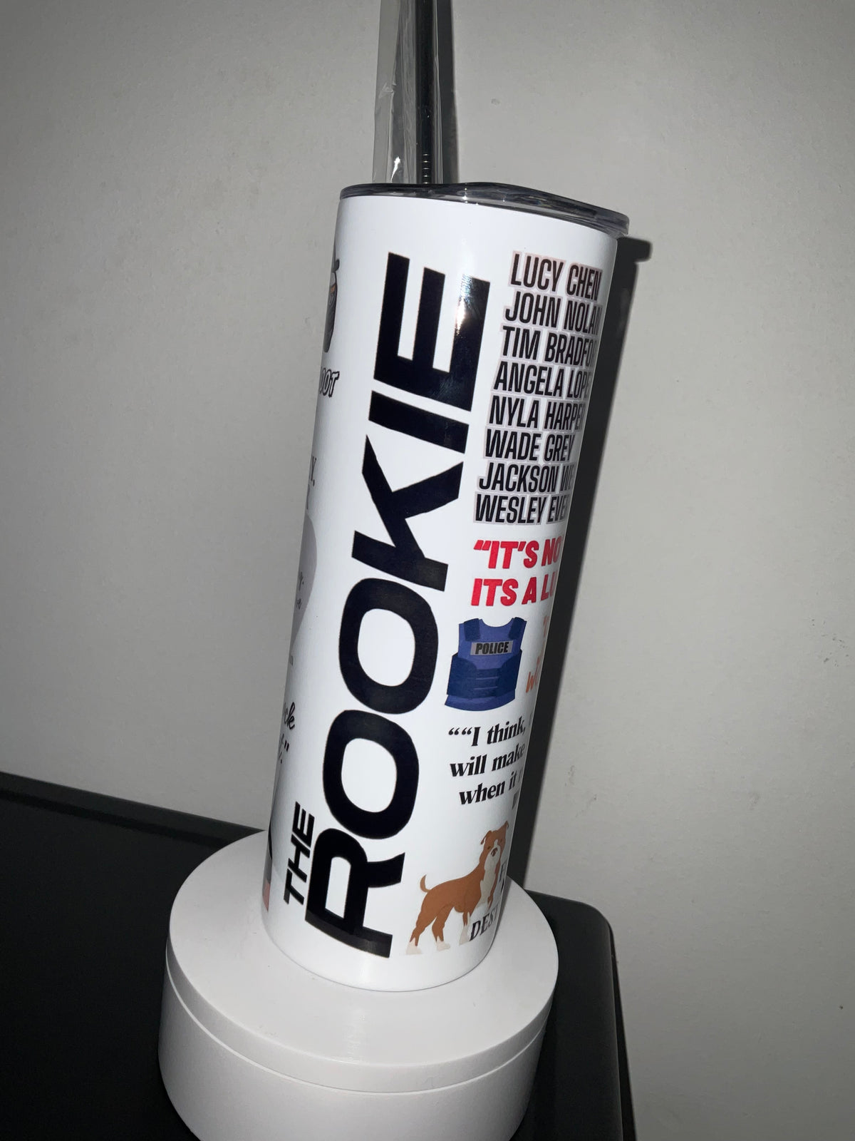 The Rookie Inspired Tumbler