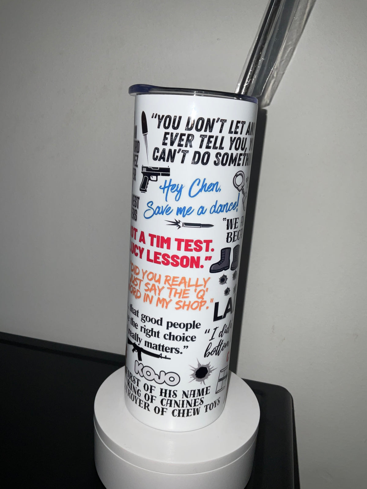 The Rookie Inspired Tumbler