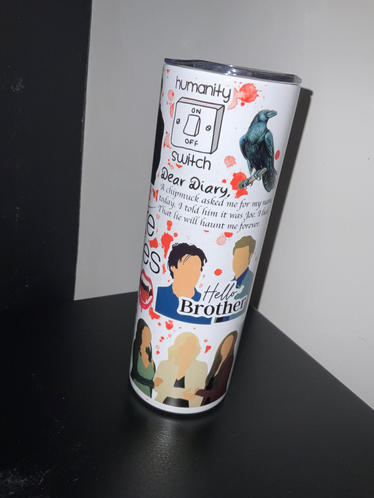 Vampire Diaries Inspired Tumbler
