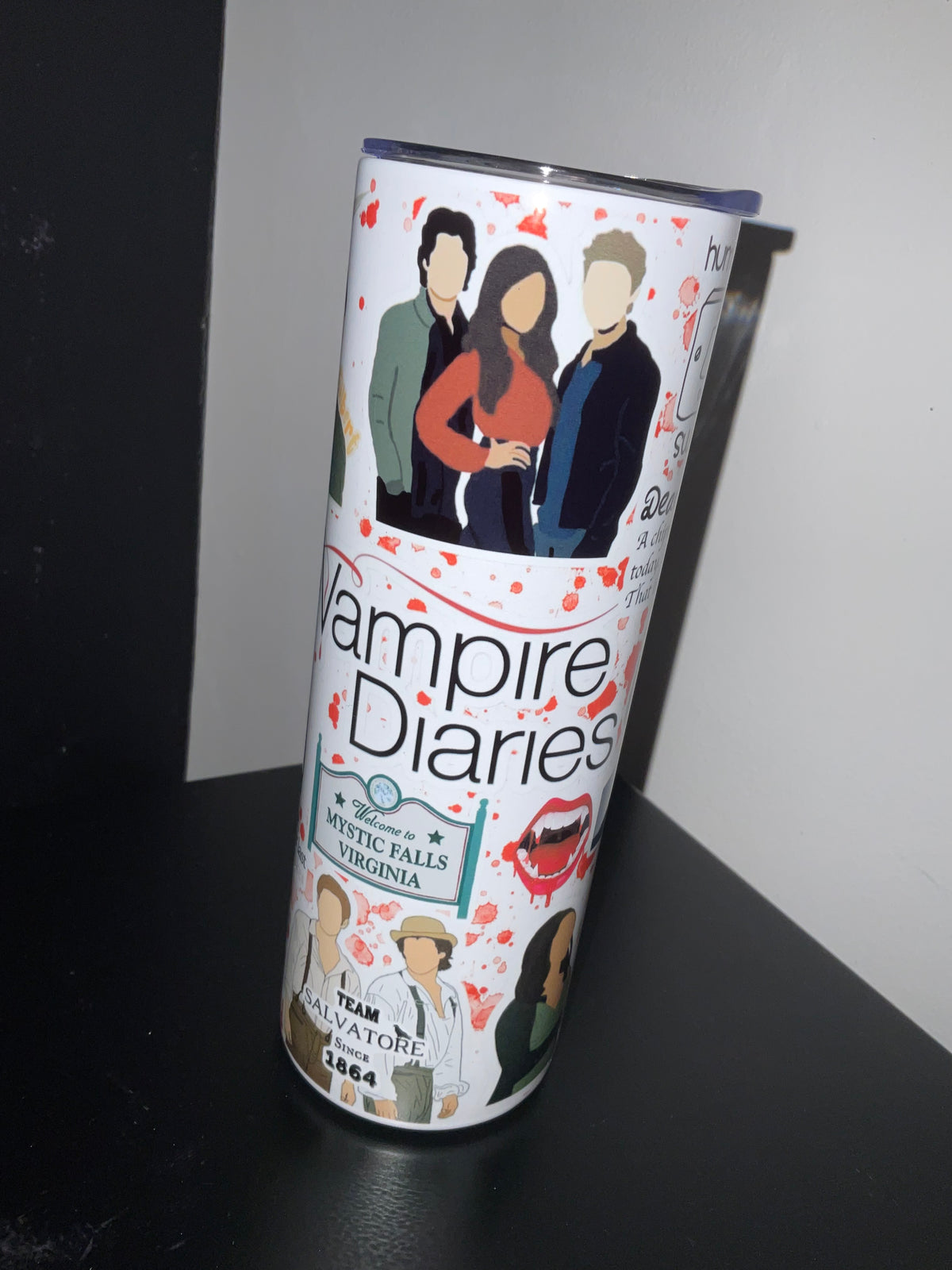 Vampire Diaries Inspired Tumbler