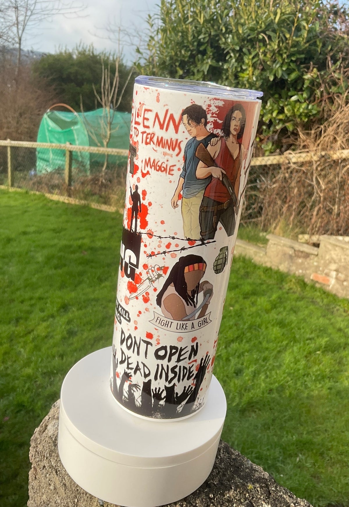 The Walking Dead Inspired Tumbler