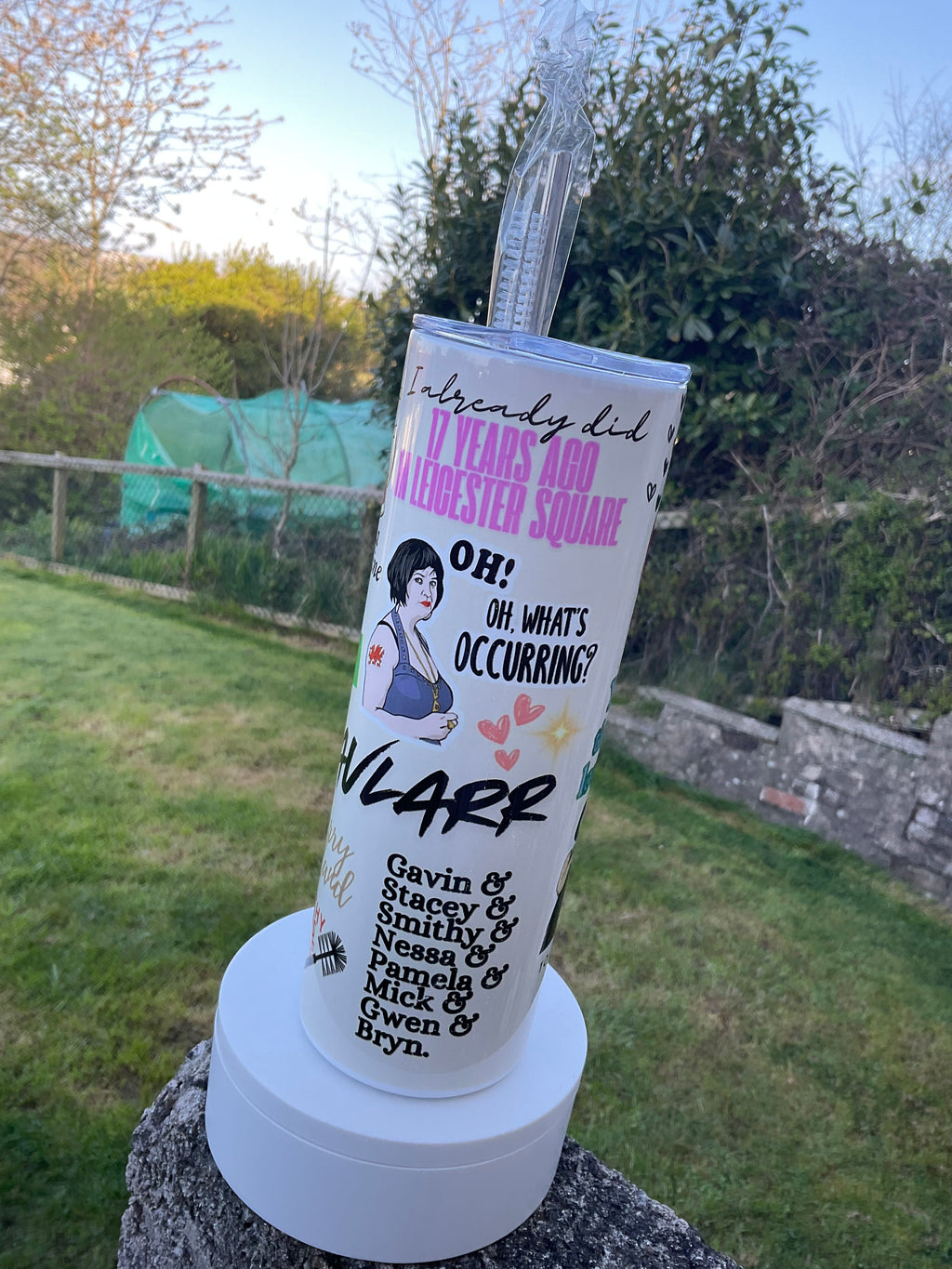 Gavin and Stacey 20oz Stainless Steel Tumbler