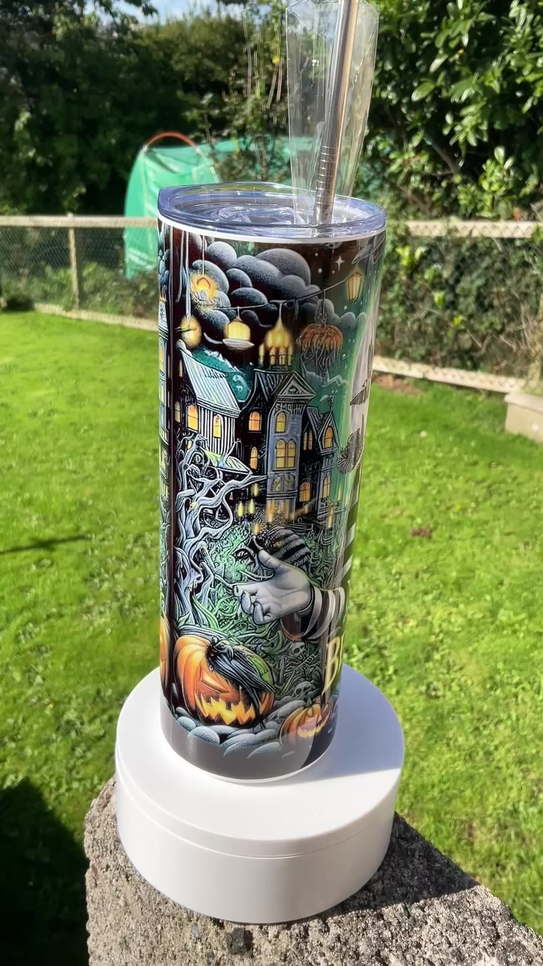 Beetlejuice Tumbler